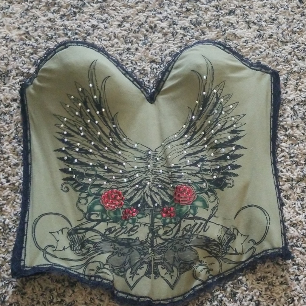 Sexy Angel Wing Corset